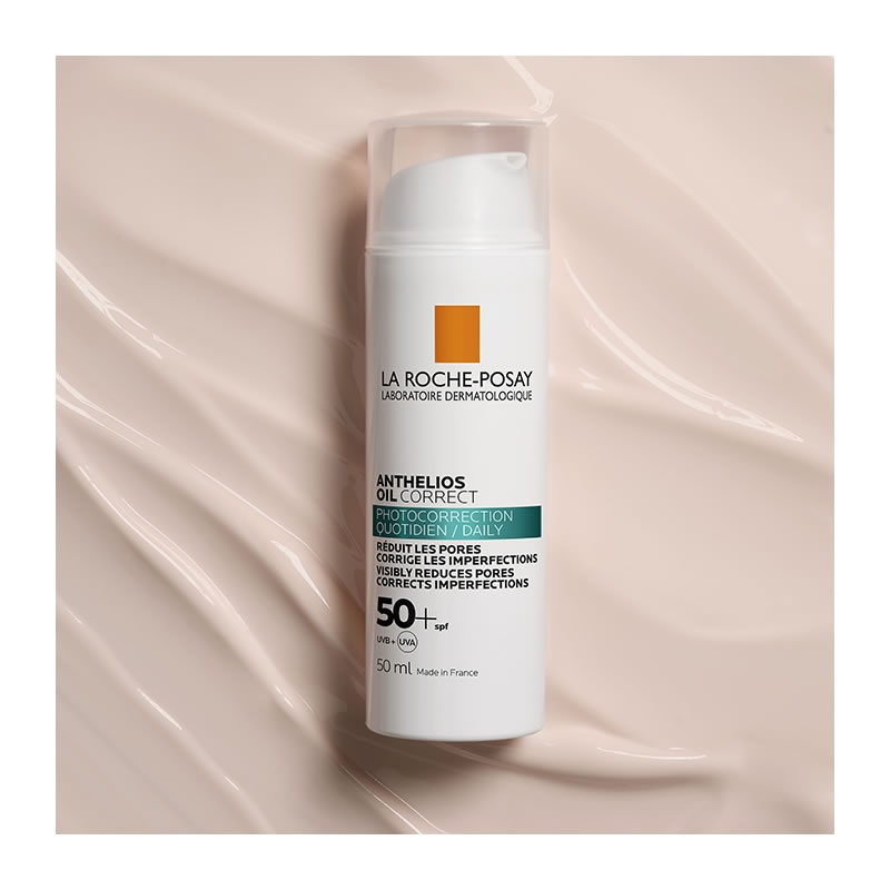 LA ROCHE-POSAY Anthelios Oil Correct SPF50+, Αντηλιακό Προσώπου Κατά Των Ατελειών