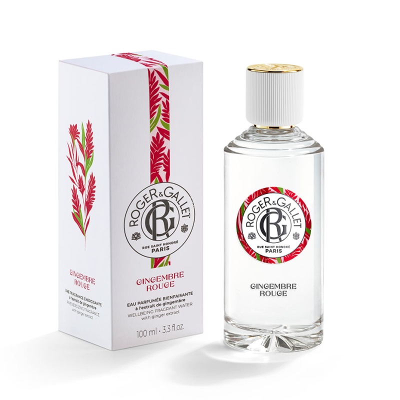 ROGER+GALLET Gingembre Rouge Eau Parfumée Bienfaisante 100ml