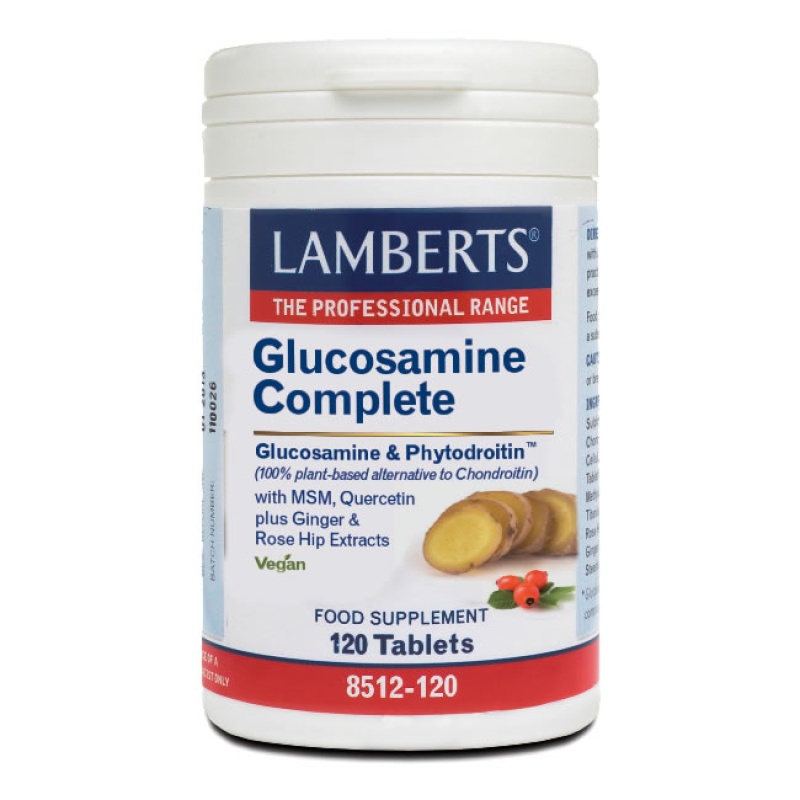 LAMBERTS, Glucosamine Complete, Γλυκοζαμίνη, συμπληρώματα διατροφής
