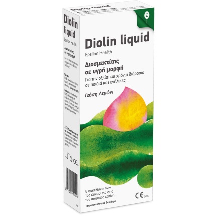 EPSILON HEALTH Diolin Liquid 6 Φακελίσκοι