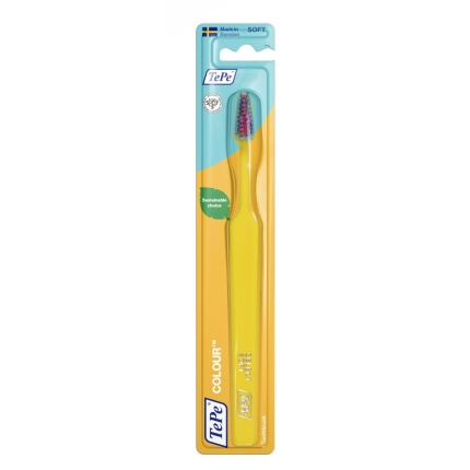 TEPE Οδοντόβουρτσα Colour Soft Κίτρινη Χρωματιστές Ίνες