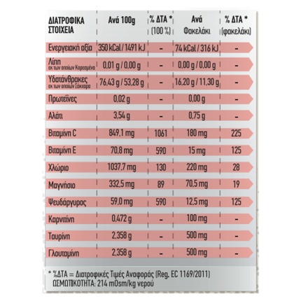 MENARINI I SUSTENIUM Energy Sport Πορτοκάλι 10 Φακελίσκοι