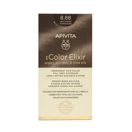 APIVITA My Color Elixir N8.88 Ξανθό Ανοιχτό Έντονο Περλέ 50 + 75ml