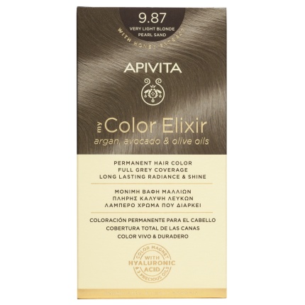 APIVITA My Color Elixir N9.87 Ξανθό Πολύ Ανοιχτό Περλέ Μπεζ 50 + 75ml