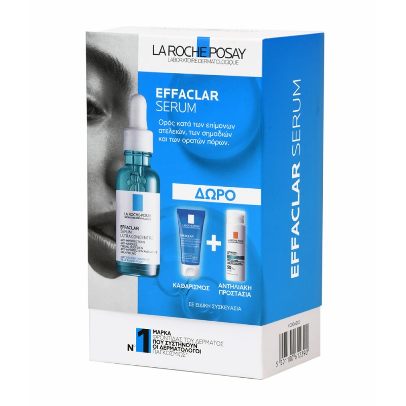 LA ROCHE-Posay Effaclar Ultra Concentrated Serum, Λιπαρή Επιδερμίδα, Ακμή