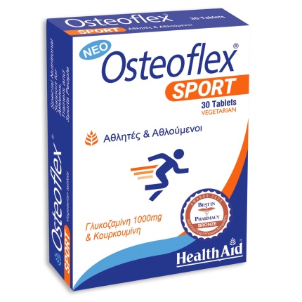 HEALTH AID, Osteoflex Sport, Συμπλήρωμα Διατροφής για Αθλητές, 5019781056958