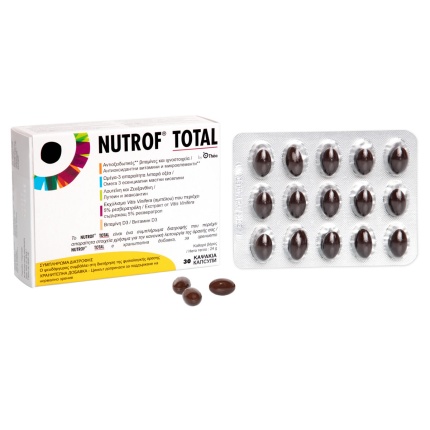 NUTROF TOTAL, Οφθαλμικές Βιταμίνες, 30 Καψάκια