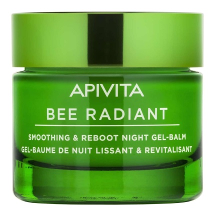 APIVITA Bee Radiant Gel-Balm Νύχτας για Λείανση & Αναζωογόνηση 50ml