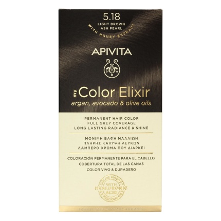 APIVITA, My Color Elixir N5.18, Βαφή Μαλλιών, Καστανό Ανοιχτό