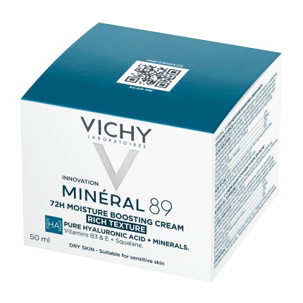 VICHY, Mineral 89, Booster Ενυδάτωσης, ενυδατική κρέμα προσώπου