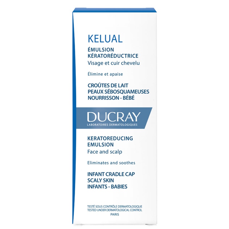 DUCRAY Kelual Emulsion για τη Νινίδα του Πρόσωπου και Τριχωτού της Κεφαλής 50ml
