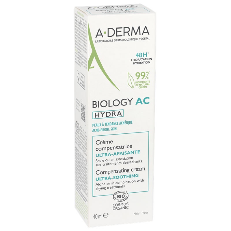 A-DERMA Biology AC Αντισταθμιστική Εξαιρετικά Καταπραϋντική Κρέμα 40ml