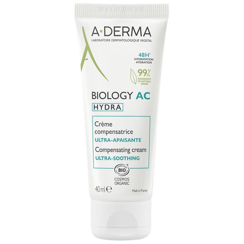 A-DERMA Biology AC Αντισταθμιστική Εξαιρετικά Καταπραϋντική Κρέμα 40ml