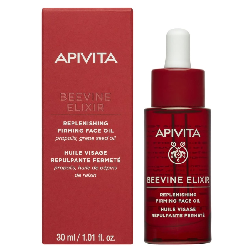 APIVITA, Beevine Elixir, Έλαιο Προσώπου, Αναδόμηση & Σύσφιξη, αντιγήρανση