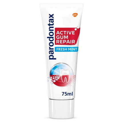 PARODONTAX, Active Gum Repair Fresh Mint, Οδοντόκρεμα για την Αποκατάσταση των Ούλων που Αιμορραγούν, 5054563178077