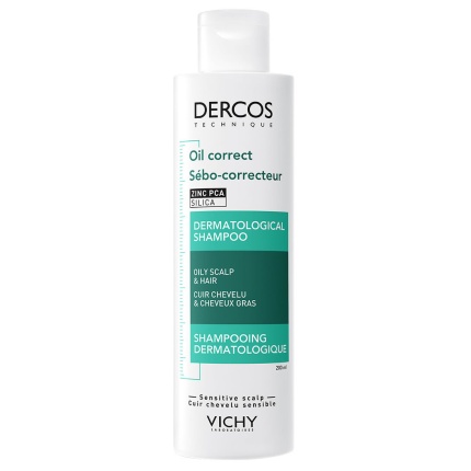 VICHY Dercos Oil Control, Σαμπουάν για Λιπαρά Μαλλιά, 3337875874366
