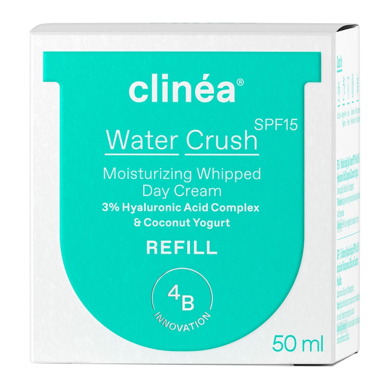 CLINEA, Water Crush, SPF15, Ενυδατική Κρέμα Ημέρας, 5201314168218