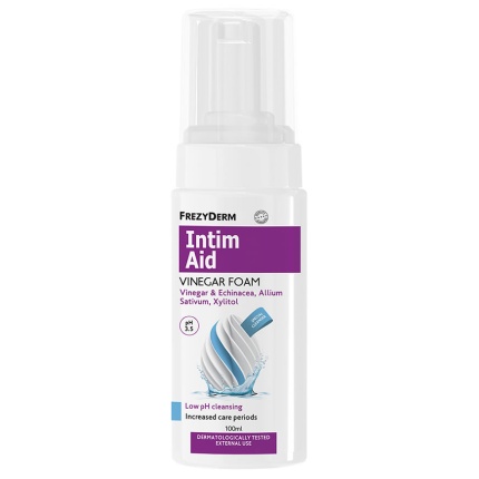 FREZYDERM Intim Aid Vinegar Foam pH3.5, Ειδικός αφρός καθαρισμού με χαμηλό pH, 5202888223204