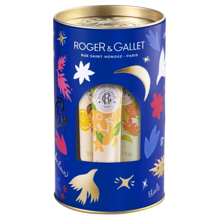 ROGER & GALLET, Set με 3 Αναζωογονητικές Κρέμες Χεριών, κρεμες χεριων, σετ δωρου, 3701436927677