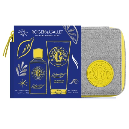 ROGER&GALLET, Set Cologne Twist Eau de Gologne, Gel Douche, 3701436927837