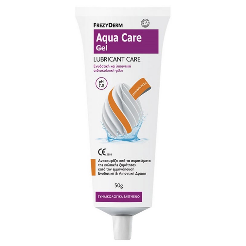 FREZYDERM, Aqua Care Gel, pH7, Ενυδατική και Λιπαντική Αιδοιοκολπική Γέλη