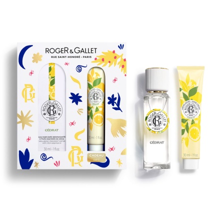 ROGER&GALLET, Set Cedrat Eau Parfumee Bienfaisante, Cedrat Κρέμα Χεριών, 3701436927721