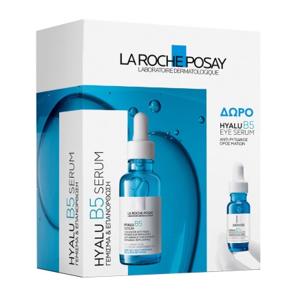 LA ROCHE-POSAY Hyalu B5 Serum, Αντιρυτιδικός Oρός με Yαλουρονικό οξύ & Βιταμίνη Β5, αντιγηρανση