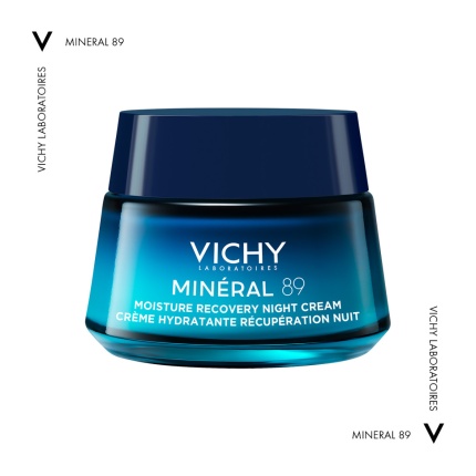 VICHY Mineral 89, Κρέμα Νύχτας, κρεμα νυχτας, Αποκατάστασης, Ενυδάτωση, ενυδατικη κρεμα νυχτας, 3337875916998