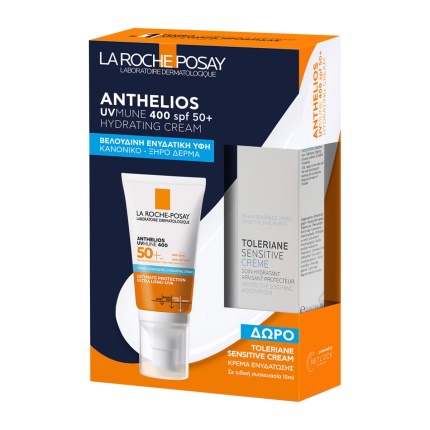 La Roche-Posay, Anthelios UVMUNE400 Hydrating Cream, SPF50+, αντηλιακο με Άρωμα, αντηλιακο προσωπου