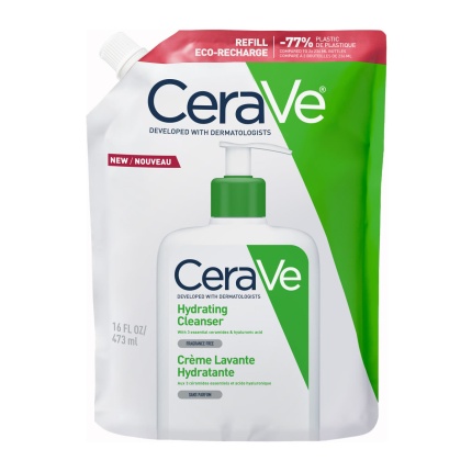 CeraVe Hydrating Cleanser Refill Ενυδατική Μη Αφρίζουσα Κρέμα Καθαρισμού για Πρόσωπο και Σώμα, 3337875905602